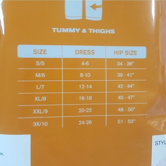FLEXEES Thigh Slimmer Shapewear Black New Womens Size XL - Picture 3 of 4